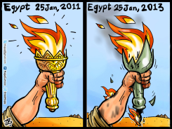 EGYPT REVOLUTION by Emad Hajjaj