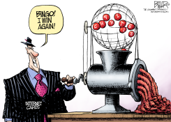 LOCAL OH - GAMBLING GRINDER by Nate Beeler