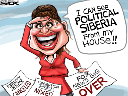 FADING PALIN  by Steve Sack