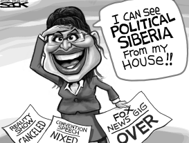 FADING PALIN by Steve Sack