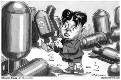 LI'L KIM STRIKES by Taylor Jones