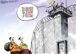 ENFORCING THE BORDER by Nate Beeler