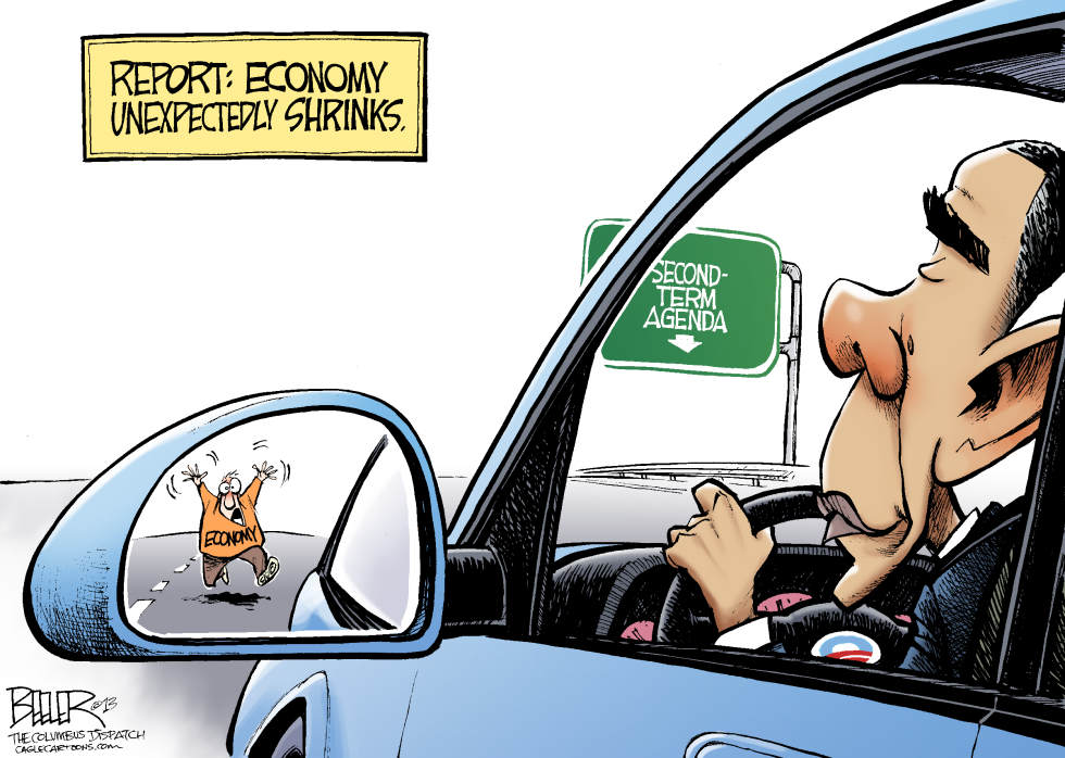  ECONOMIC SHRINKAGE by Nate Beeler