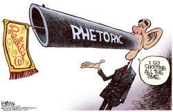 OBAMA SHOOTING by Rick McKee