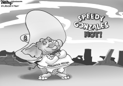 SPEEDY GONZALES-NOT by Bill Day