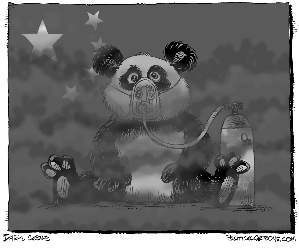  CONTAMINACION EN CHINA by Daryl Cagle