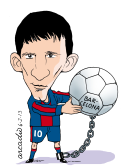 MESSI Y SU MATRIMONIO CON EL BARCELONA by Arcadio Esquivel