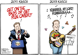 LOCAL OH - KASICH BUDGET by Nate Beeler