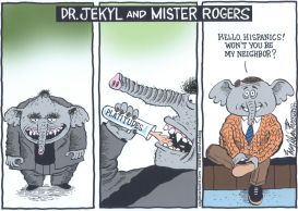 REPUBLICAN PARTY by Bob Englehart