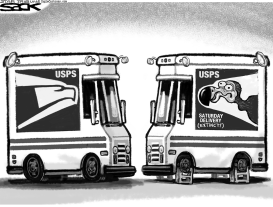 SATURDAY MAIL DODO by Steve Sack