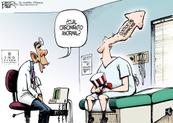 CRECIMIENTO DE OBAMACARE by Nate Beeler