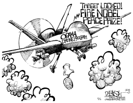 NOBEL PEACE DRONE by John Darkow