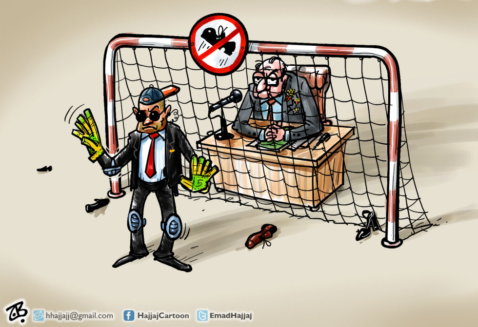  SHOES  POLITICIANS by Emad Hajjaj