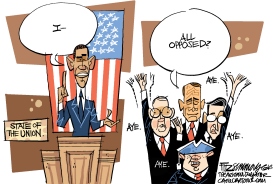 STATE OF THE UNION by David Fitzsimmons