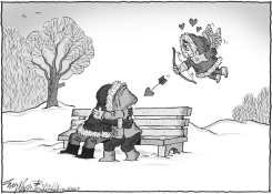 HAPPY VALENTINE'S DAY by Bob Englehart