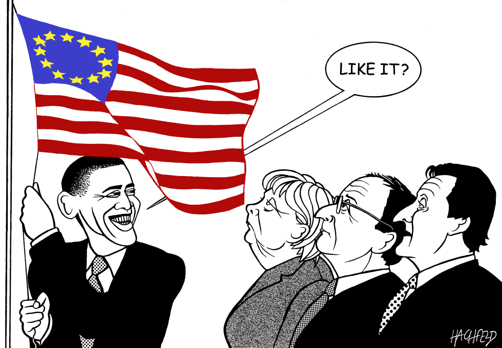  OBAMA AND THE EUROPEANS by Rainer Hachfeld