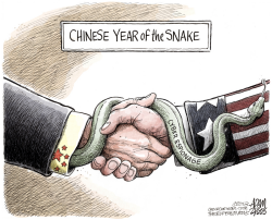 CHINESE ESPIONAGE by Adam Zyglis