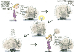 GUN NUT CONSTITUTIONAL SCHOLAR by Pat Bagley