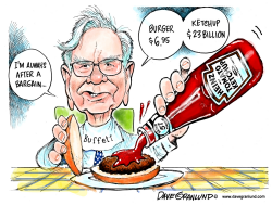 WARREN BUFFETT AND HEINZ by Dave Granlund