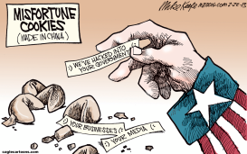 MISFORTUNE COOKIES by Mike Keefe