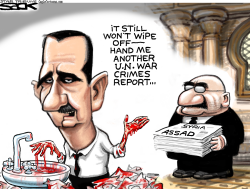 BLOODY ASSAD by Steve Sack