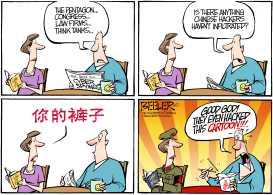 CHINESE HACKING by Nate Beeler