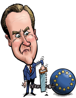 DAVID CAMERON by Luojie