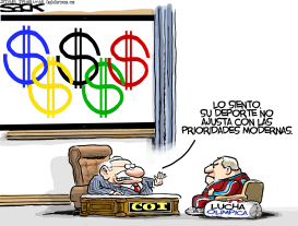 LUCHA LIBRE OLIMPICA by Steve Sack