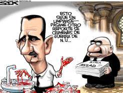 ASSAD EL SANGRIENTO by Steve Sack