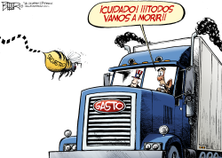 EL SECUESTRO by Nate Beeler