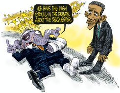 STILL MORE SEQUESTER by Daryl Cagle