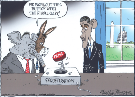 SEQUESTRATION by Bob Englehart