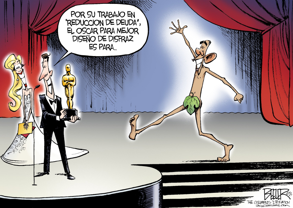  DIGNO DE UN OSCAR by Nate Beeler