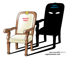 A LA SOMBRA DEL PAPA EMéRITO 2 by Arcadio Esquivel