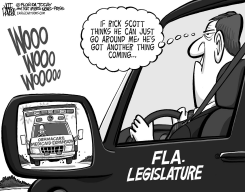 LOCAL FL RICK SCOTT MEDICAID AND LEGISLATORS by Jeff Parker