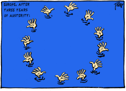 EUROPE AFTER 3 YEARS OF AUSTERITY by Tom Janssen