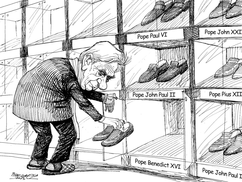  SHOE CABINET IN VATICAN by Petar Pismestrovic