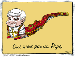 ESTE NO ES UN PAPA  by Daryl Cagle