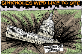 CONGRESSIONAL SINKHOLE by Wolverton