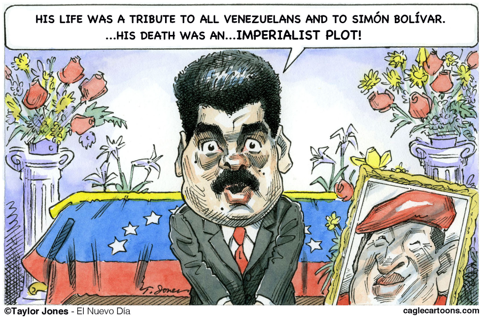  MADURO EULOGIZES CHAVEZ  by Taylor Jones