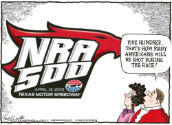 TEXAS SPEEDWAY NRA 500 by Bob Englehart