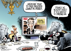 DRONING RAND by Nate Beeler