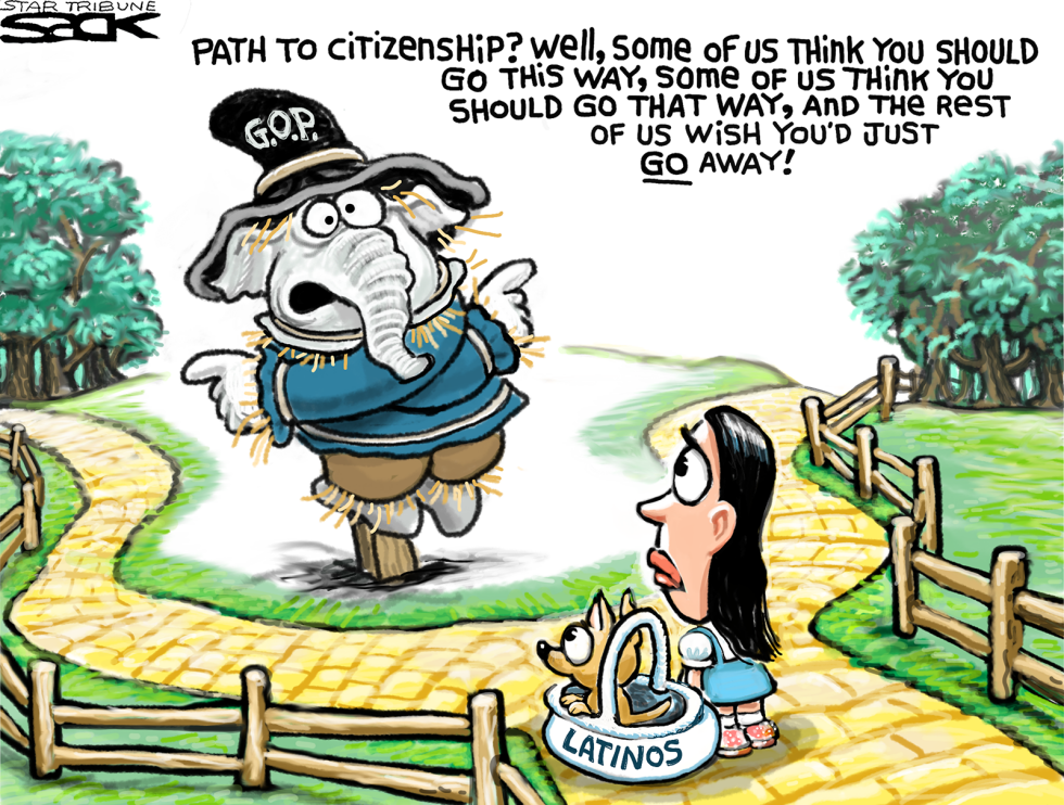  YELLOW BRICK PATH TO CITIZENSHIP by Steve Sack