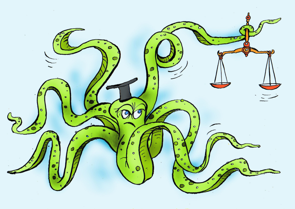  OCTOPUS JUSTICE by Pavel Constantin