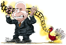 MCCAIN AND RAND PAUL WACKO BIRD by Daryl Cagle