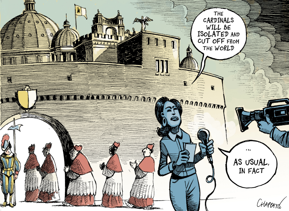  VATICAN CONCLAVE by Patrick Chappatte