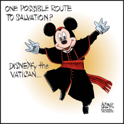 REINVENTING THE VATICAN by Aislin