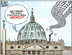 PAPAL HACK by Christopher Weyant