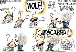 LOCCAL CRY WOLF by Pat Bagley