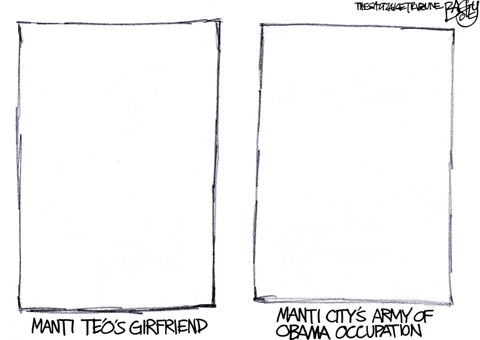  LOCAL MANTI PARANOIA by Pat Bagley